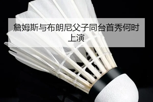 詹姆斯与布朗尼父子同台首秀何时上演（www.hth.com）